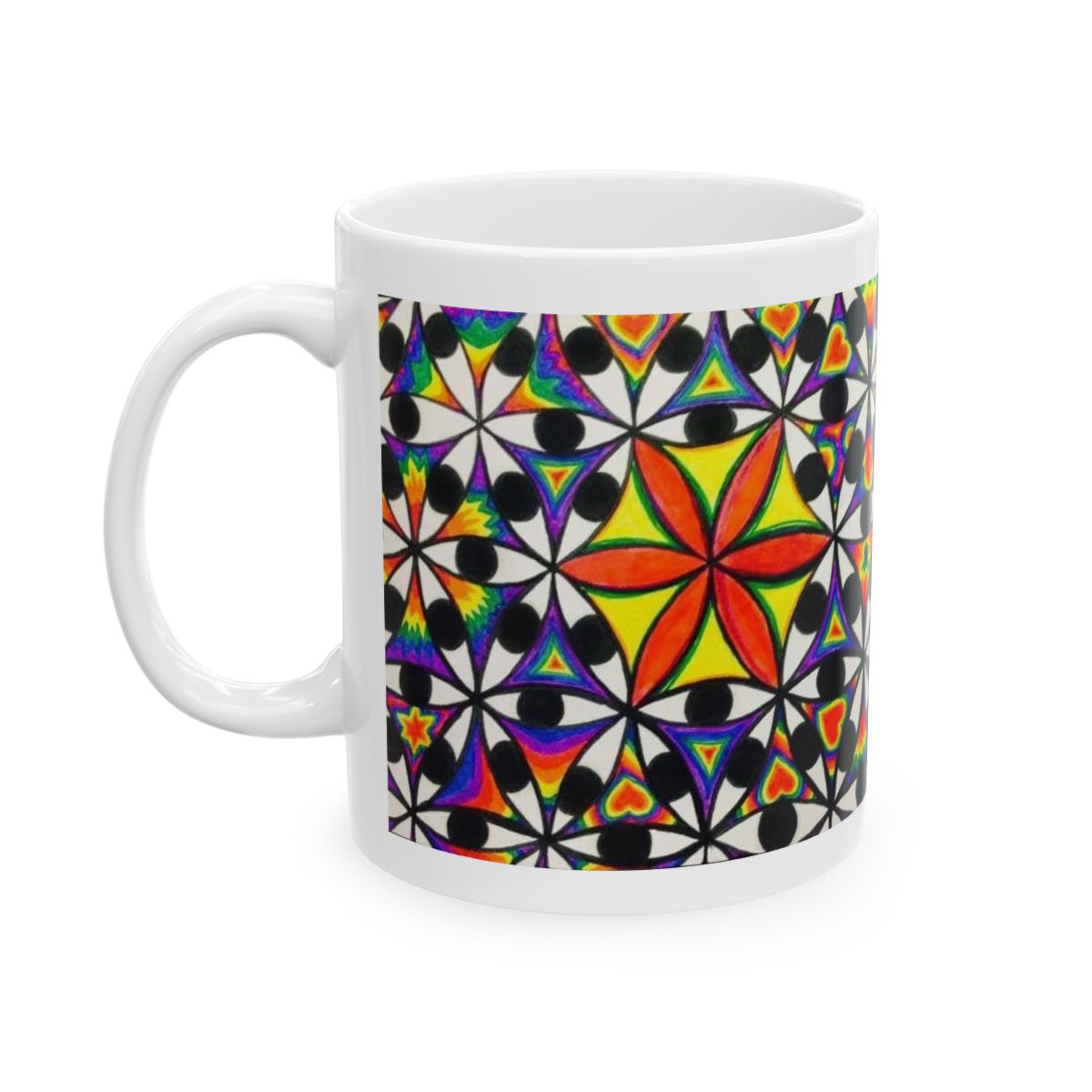 Eye Flower of Life Mug 2
