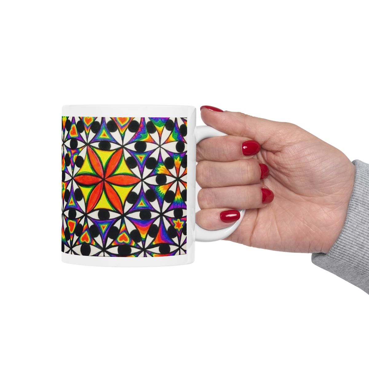 Eye Flower of Life Mug 3